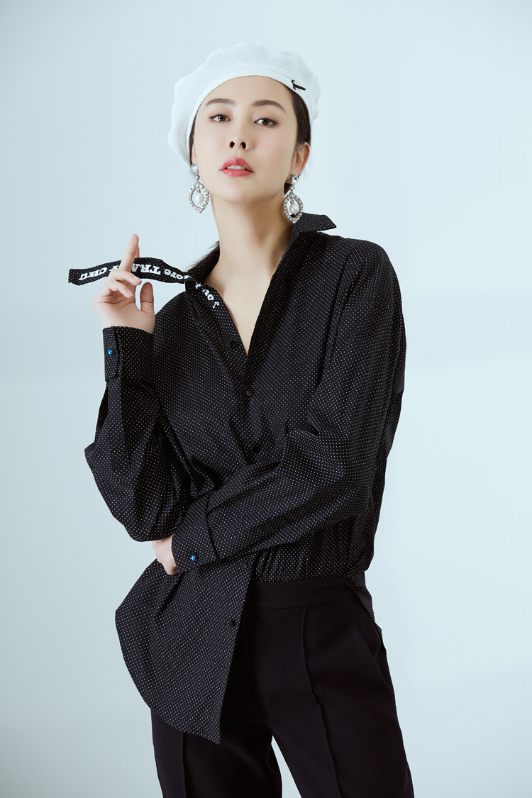 tracy chu/tracy chu朱熙越设计师定制19春夏新品黑色
