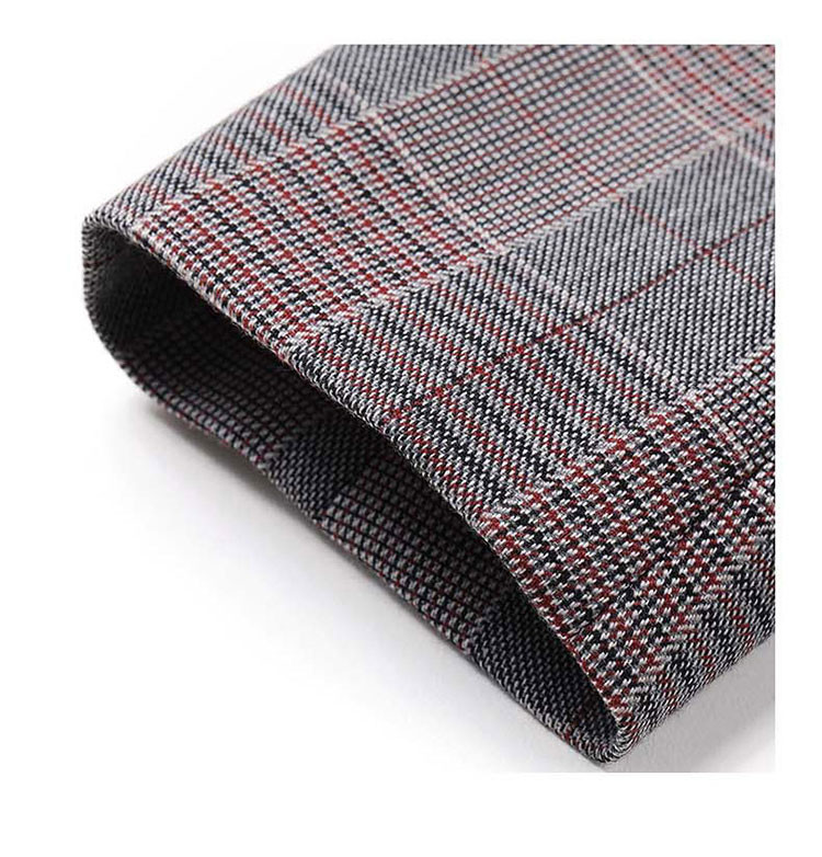 farro grano/farro grano2019春夏卡其色经典温莎格纹女士大衣fe4g110