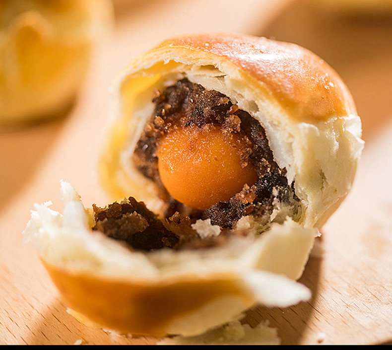 知味观网红蛋黄酥100克x2盒 手工雪媚娘美食咸鸭蛋黄