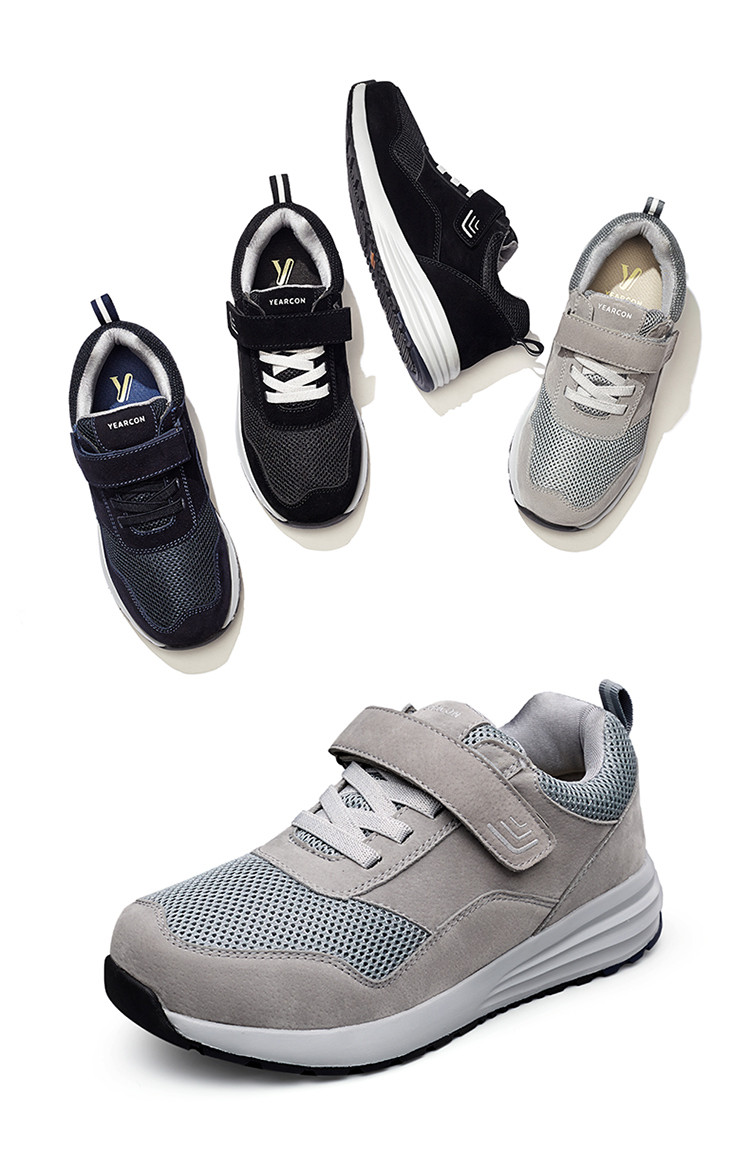 【yearcon意尔康 休闲运动鞋】意尔康新款中老年男士运动休闲鞋8412fa