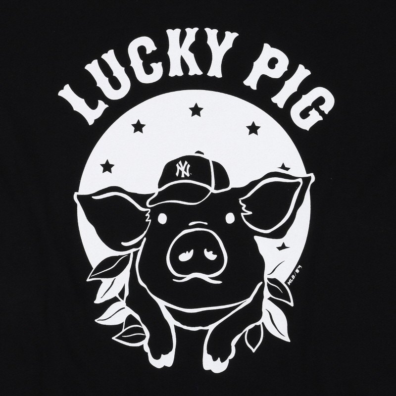 【19年新款】mlb 韩版 lucky pig 男女同款 运动t恤 31tstp931
