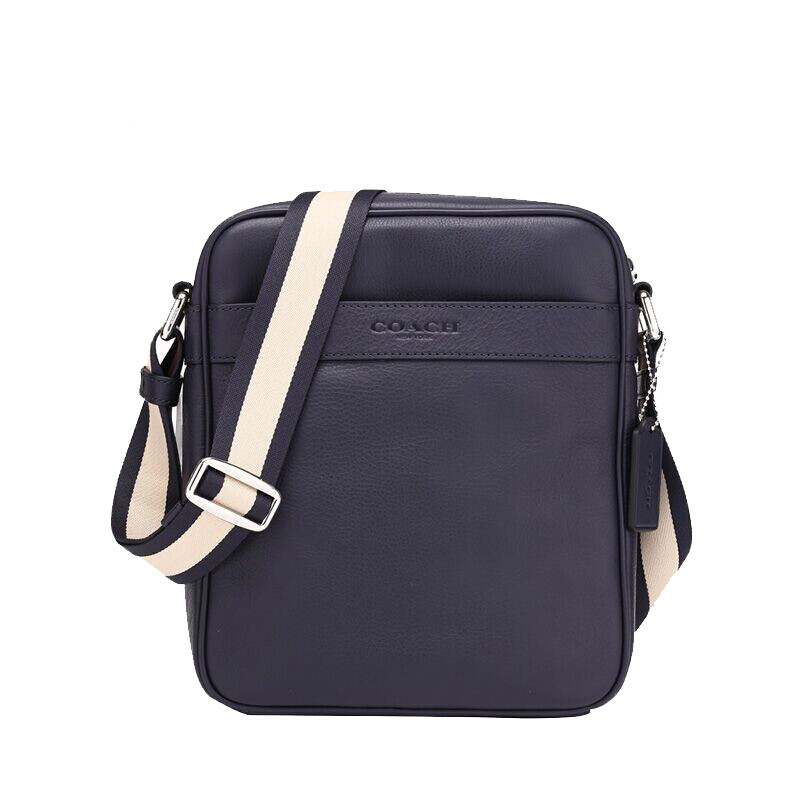 coach/蔻驰 男士皮质单肩斜跨包