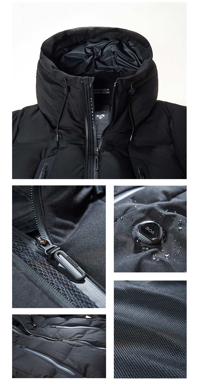 descente迪桑特 allterrain 男子水沢羽绒服 d8411adj36