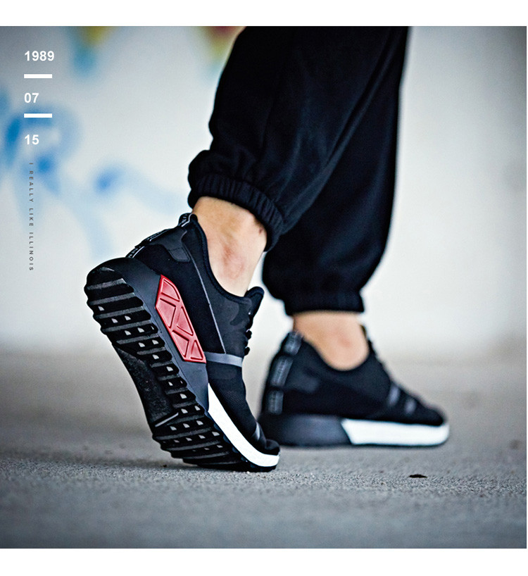 claw money 春夏新款 男鞋 弹力 欧美 休闲 运动鞋 潮流 时尚 跑步鞋