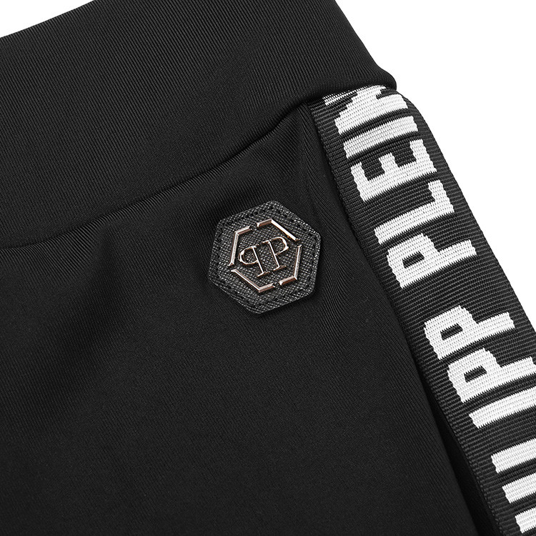 philippplein/菲利普·普蘭女士黑色褲子wjt0532pjo002npporf097