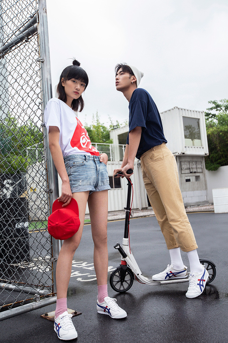 onitsukatiger鬼冢虎 休闲鞋板鞋mexico 66运动鞋男女跑步鞋d507l