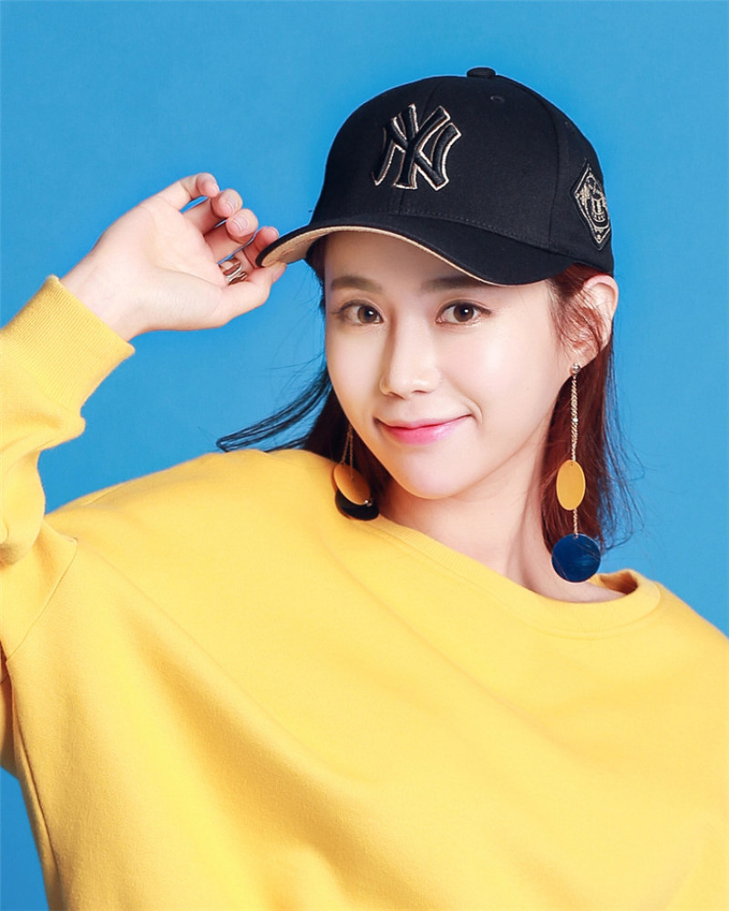 mlb 美职棒棒球帽男女款式棒球帽可调节弯檐潮帽子