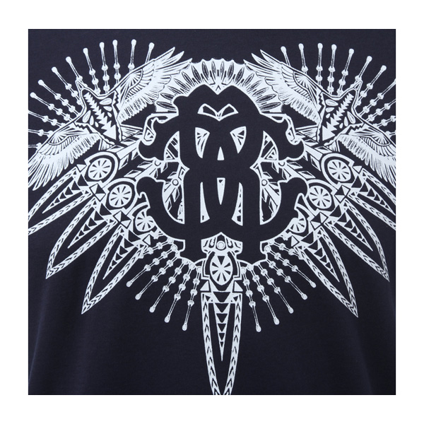 roberto cavalli/罗伯图 卡维里 棉质男士圆领套头纯棉短袖t恤 男装