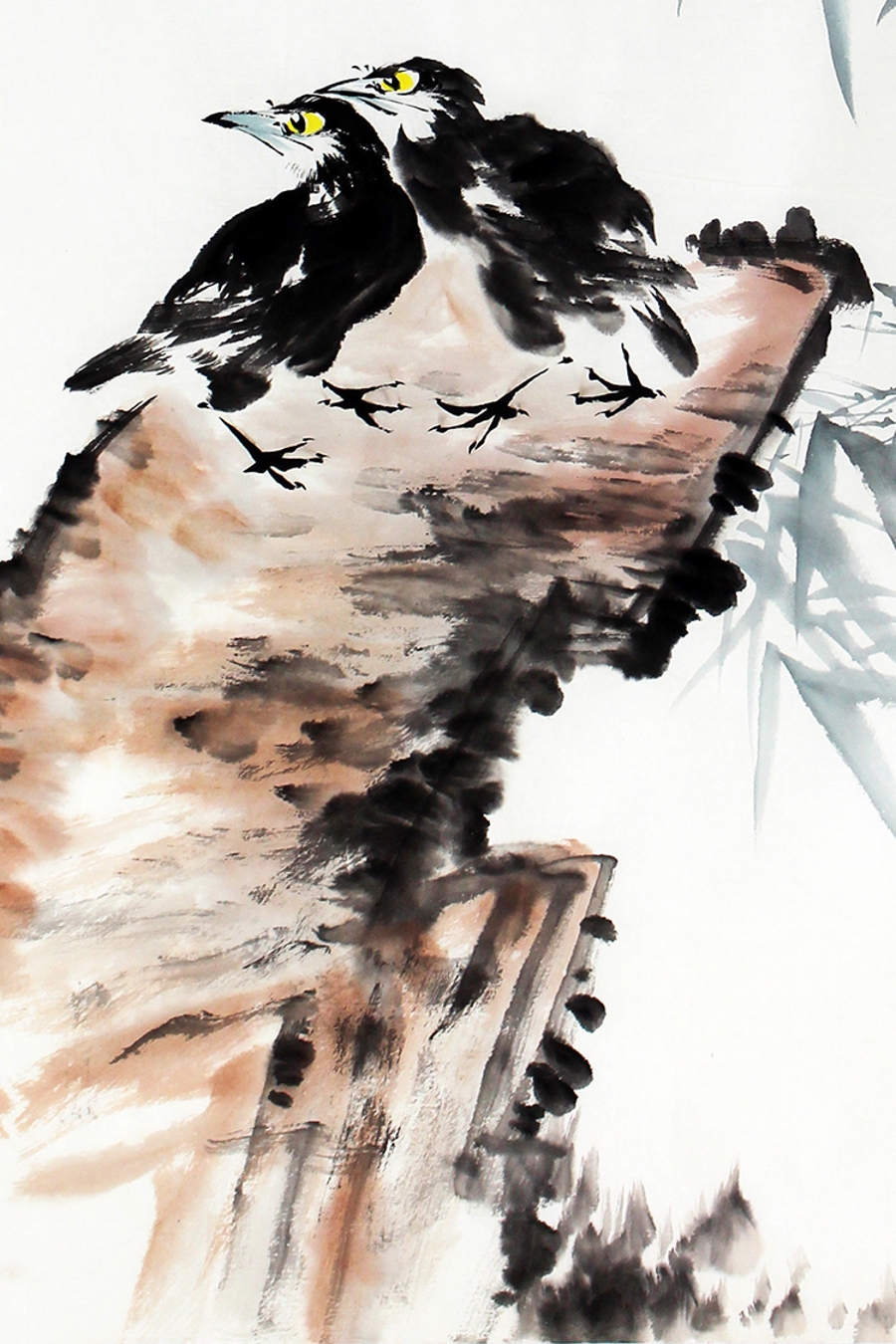 石云轩 《清趣图》/50x100cm/传统水墨