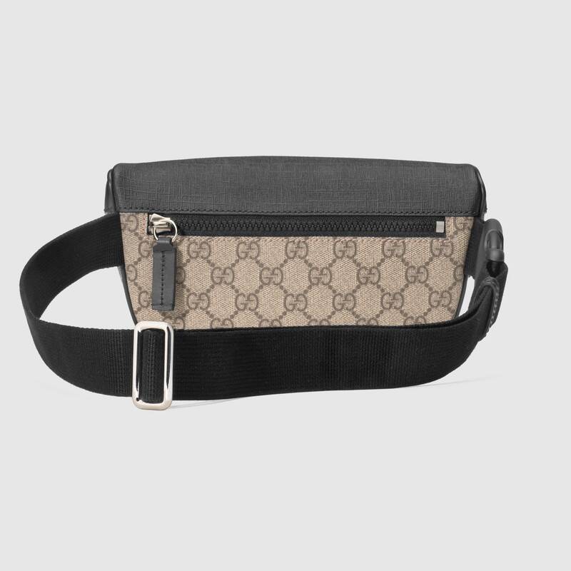gucci 19春夏男士人造帆布腰包 450946 khnyx 9772 预定商品 一周左右