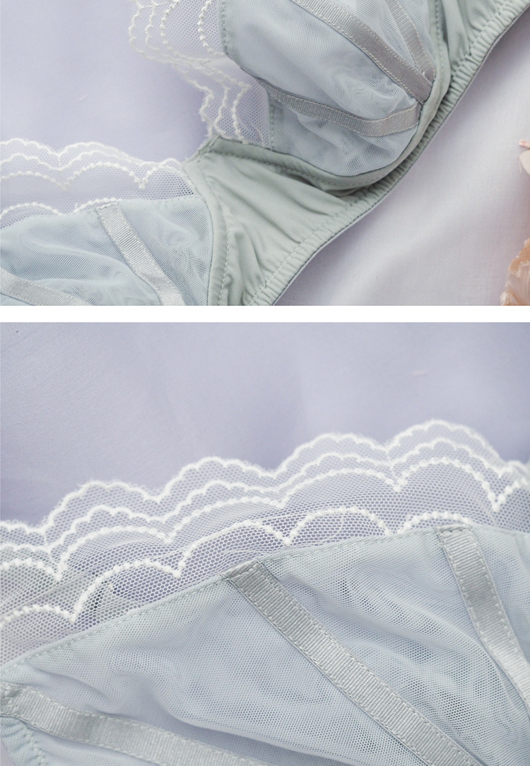【DesignerWomenwear】AURORAALBA/AuroraAlbaMERMAID泡沫蓝贝壳软罩杯内衣（预售4-6个工作日）