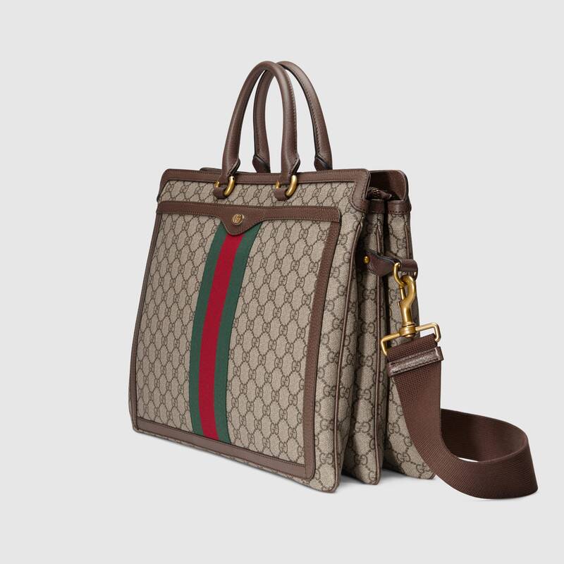 【gucci古馳 公文包】gucci 19春夏男士ophidia系列gg公文包 547970 9