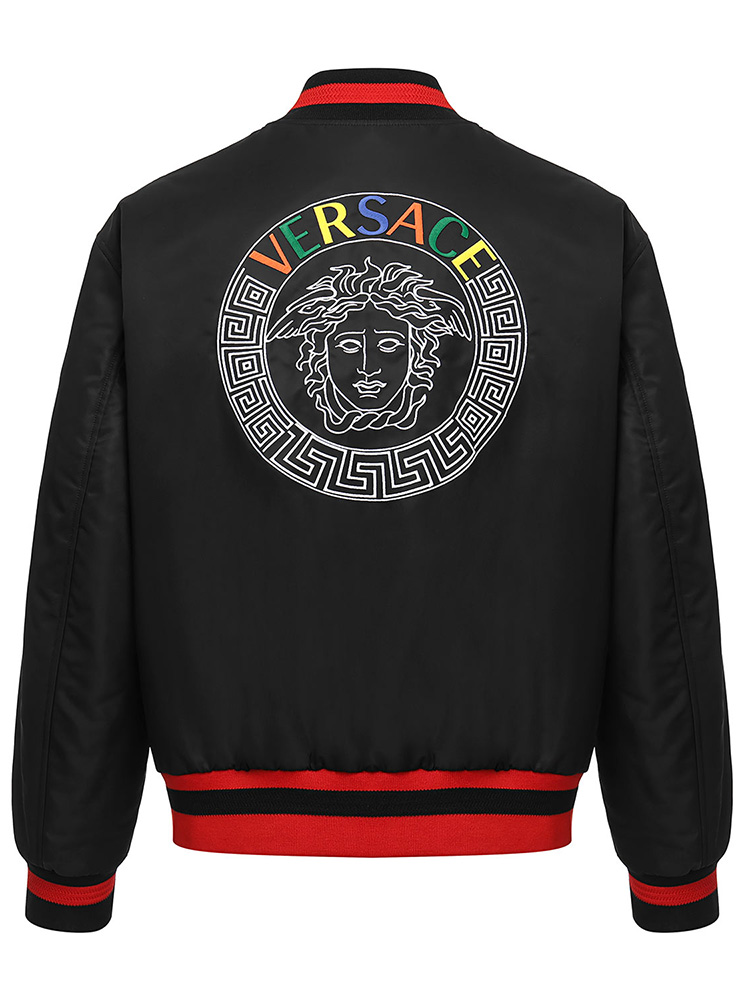 【19秋冬】versace/範思哲黑色男士外套官方授權