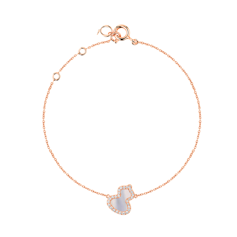 【qeelin麒麟珠宝 手链】【包税】qeelin/麒麟珠宝 经典款18k金镶嵌