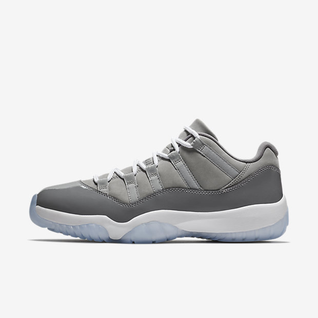 air jordan 11 low cool grey aj11酷灰低帮 528895