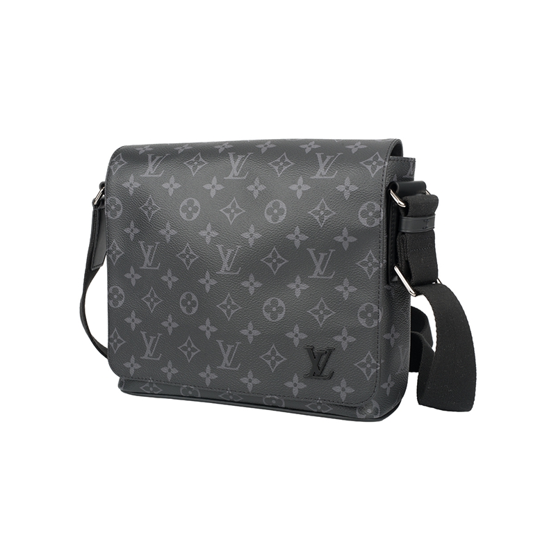 【包税】louis vuitton/路易威登 lv男包 男士磁扣开合district系列