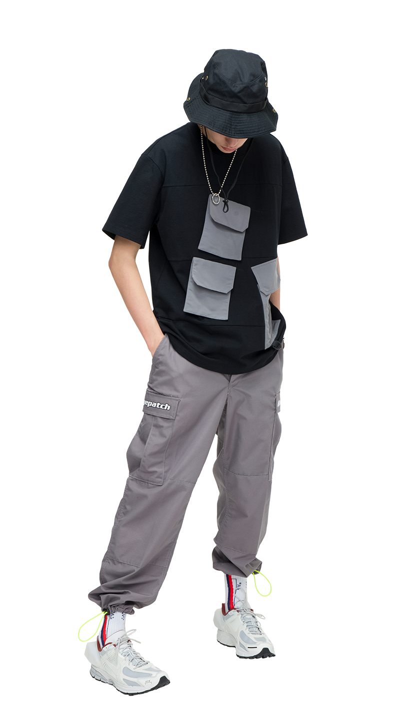 威秀/viishow 2019 夏季 新款 男装 短袖 运动 t恤男 韩版 圆领 半袖