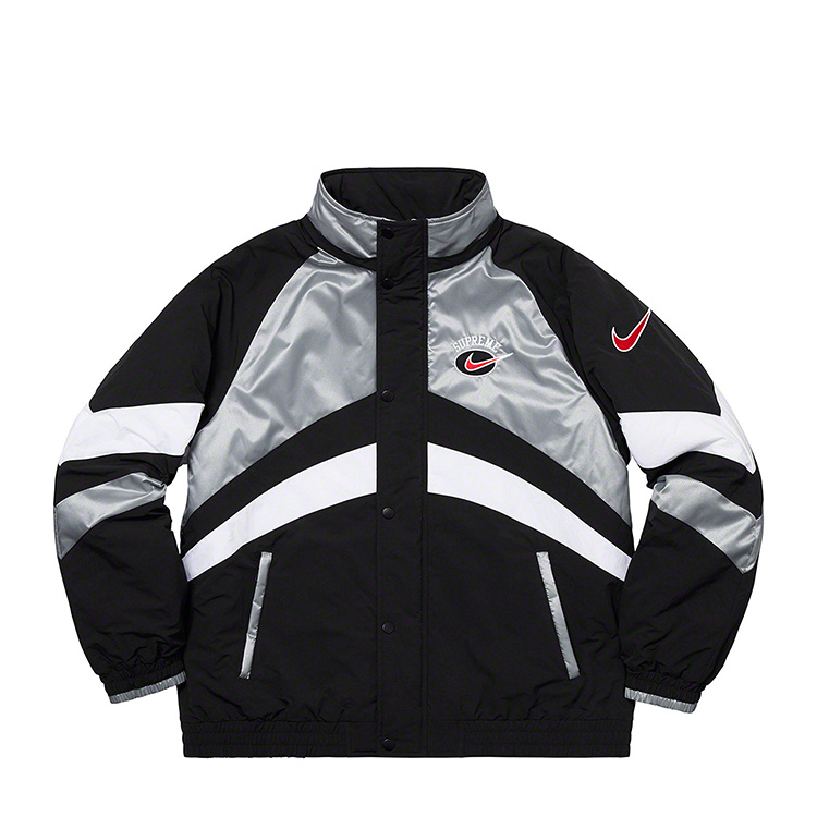 x nike联名款】supreme 19ss nike hooded sport jacket 复古 外套