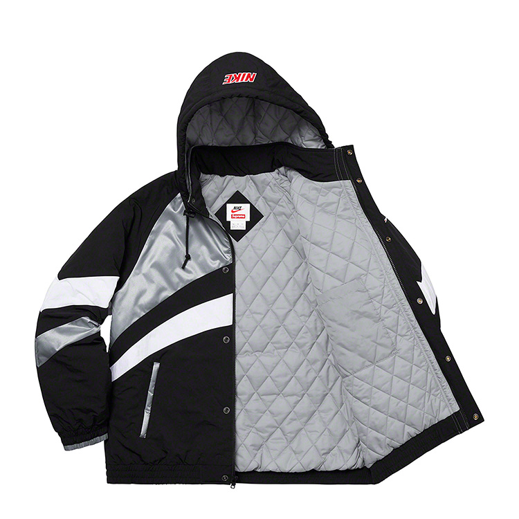x nike联名款】supreme 19ss nike hooded sport jacket 复古 外套