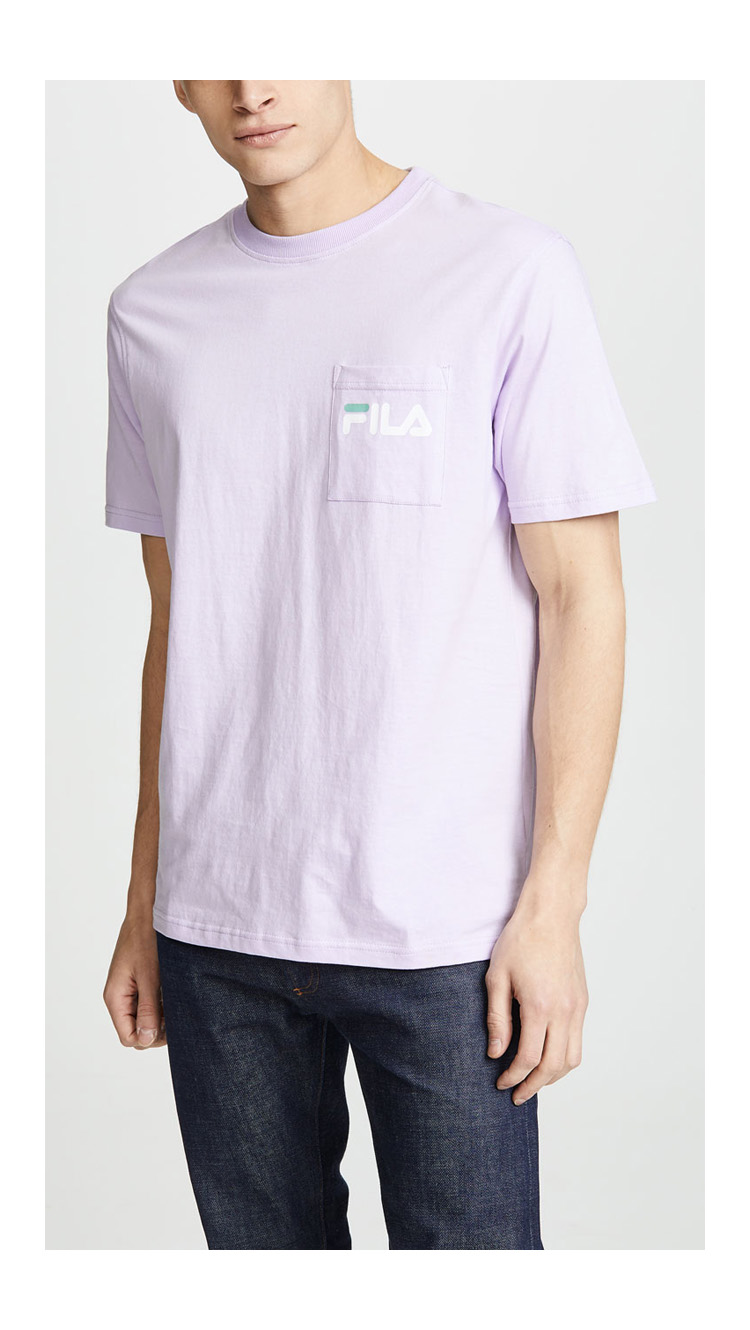 fila/斐乐 男式休闲时尚圆领短袖t 男士运动t恤 lm911325