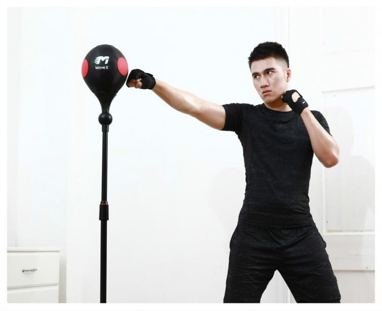 move it 智能能拳击球互动训练课程减压发泄不倒翁反应靶 智能拳击球