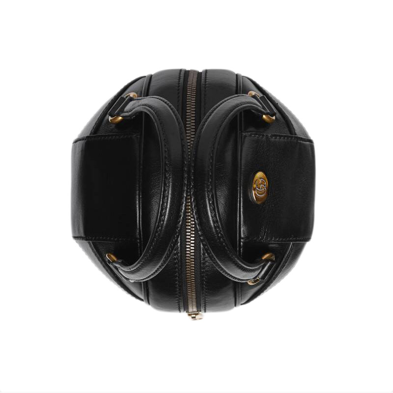 gucci/古驰 女包篮球形迷你手提包单肩斜挎小包547855