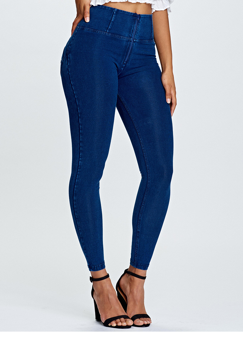 意大利freddy 高腰 牛仔版 拉链 小脚全长 蜜桃裤 翘臀裤 j0b