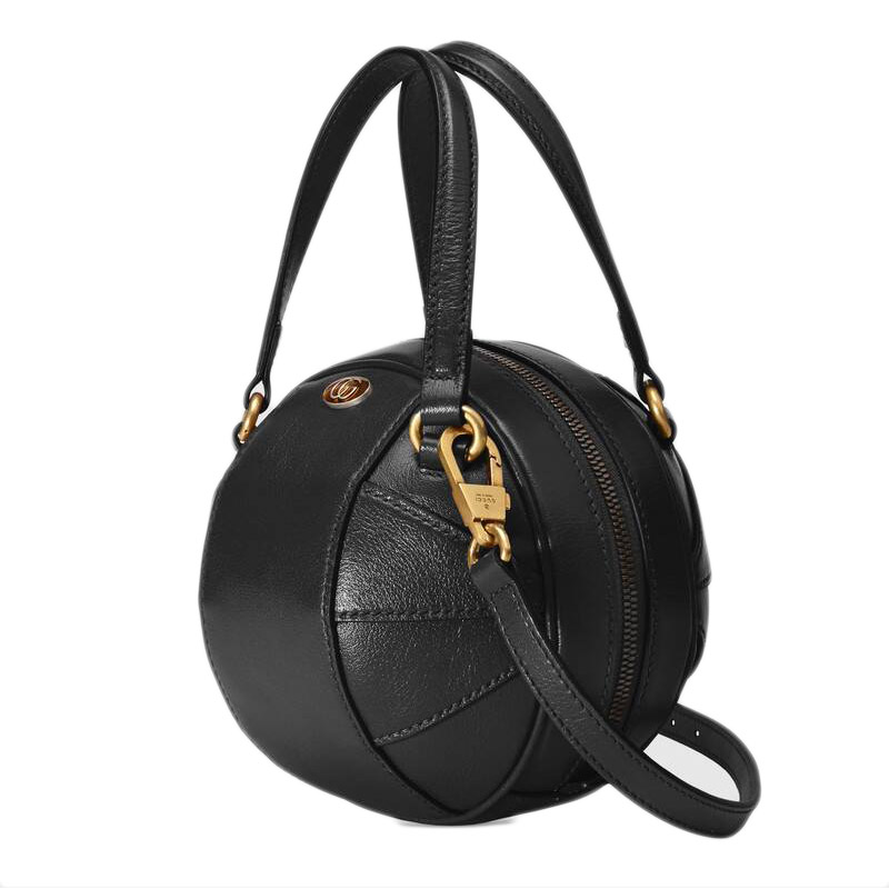 gucci/古驰 女包篮球形迷你手提包单肩斜挎小包547855