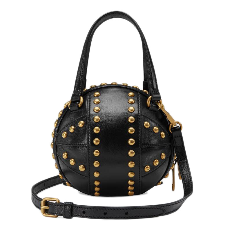 gucci/古驰 女包篮球形迷你手提包单肩斜挎小包547855