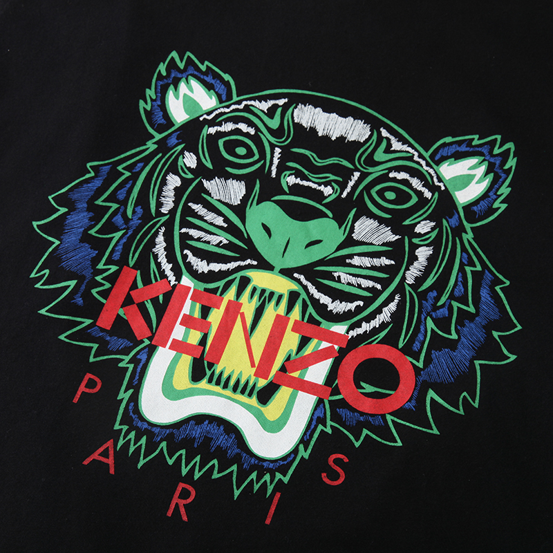 kenzo/高田贤三 经典虎头男士短袖t恤