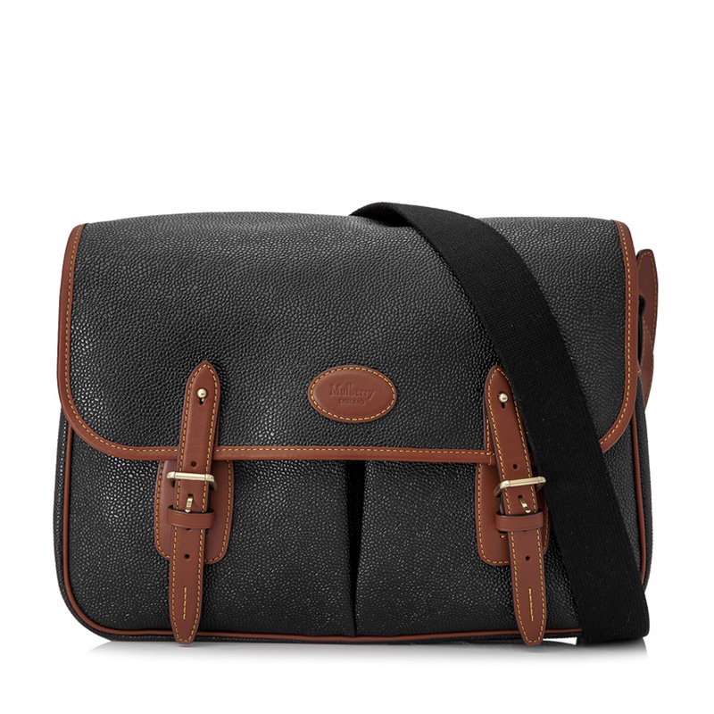 mulberry/玛百莉男士苏格兰皮革 单肩包 【a级】