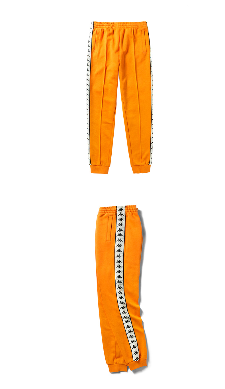 kappa卡帕banda串标情侣男女运动长裤休闲|k08y2ak62m