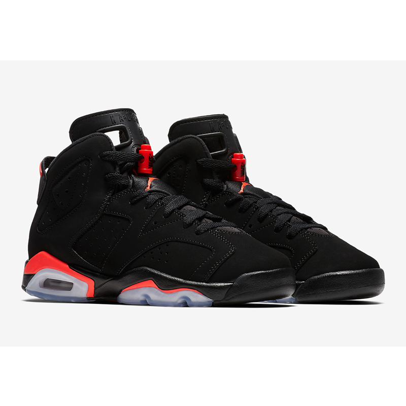 jordan/乔丹 乔六 air jordan 6 infrared 黑红 og 元年 女士篮球鞋