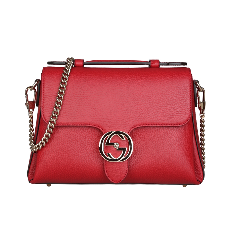 gucci/古驰 女士牛皮革大号邮差风琴包 510302