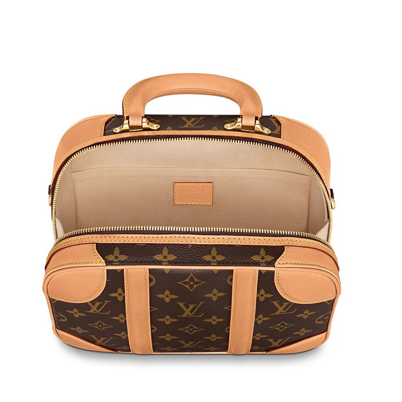 louisvuitton路易威登19春夏走秀款女士帆布配皮miniluggage