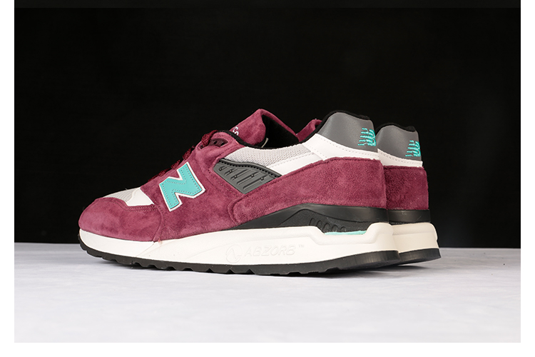 new balance 新百伦 高端 美产 998 系列 男士 复古 休闲 运动 慢跑鞋