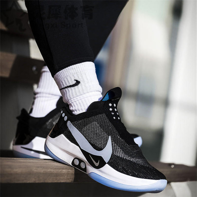 【限量款】nike adapt bb black 无线充电 自动系鞋带篮球鞋 ao2582