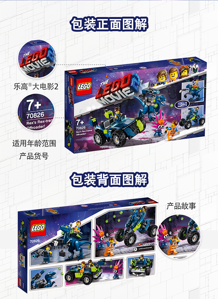 lego/乐高 大电影movie系列 艾米特和本尼的建造和修理工作室 70821