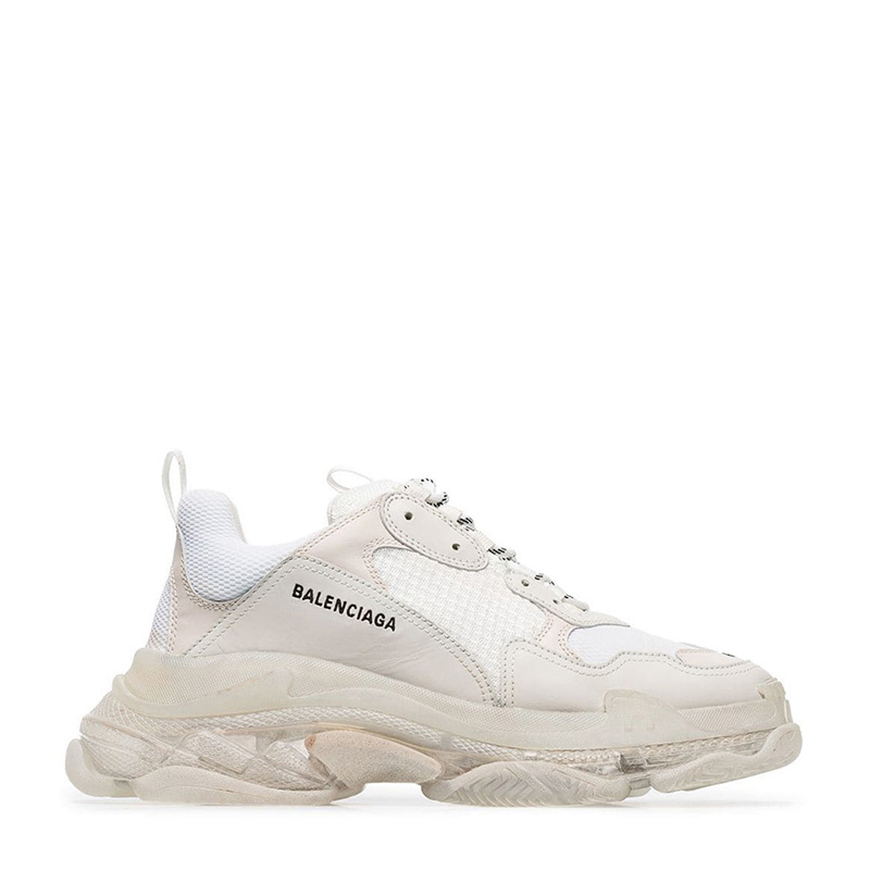 balenciaga/巴黎世家 男士白色老爹鞋休闲运动鞋 541624-w09e1-9000