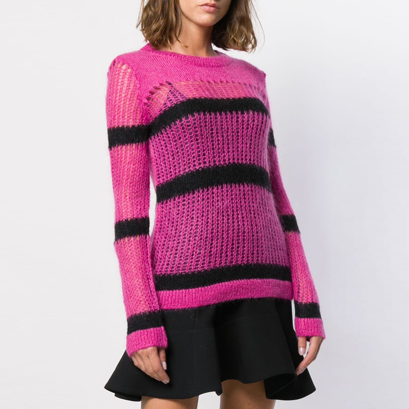 【19年秋冬】miumiu/缪缪 女士马海毛针织衫/毛衣 mml239 1sa3 f0pjz