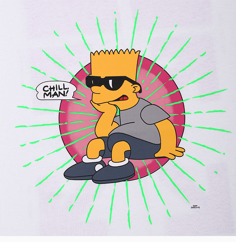 【包税】off white/off white 20春夏 男装 服饰 辛普森联名系列 圆领