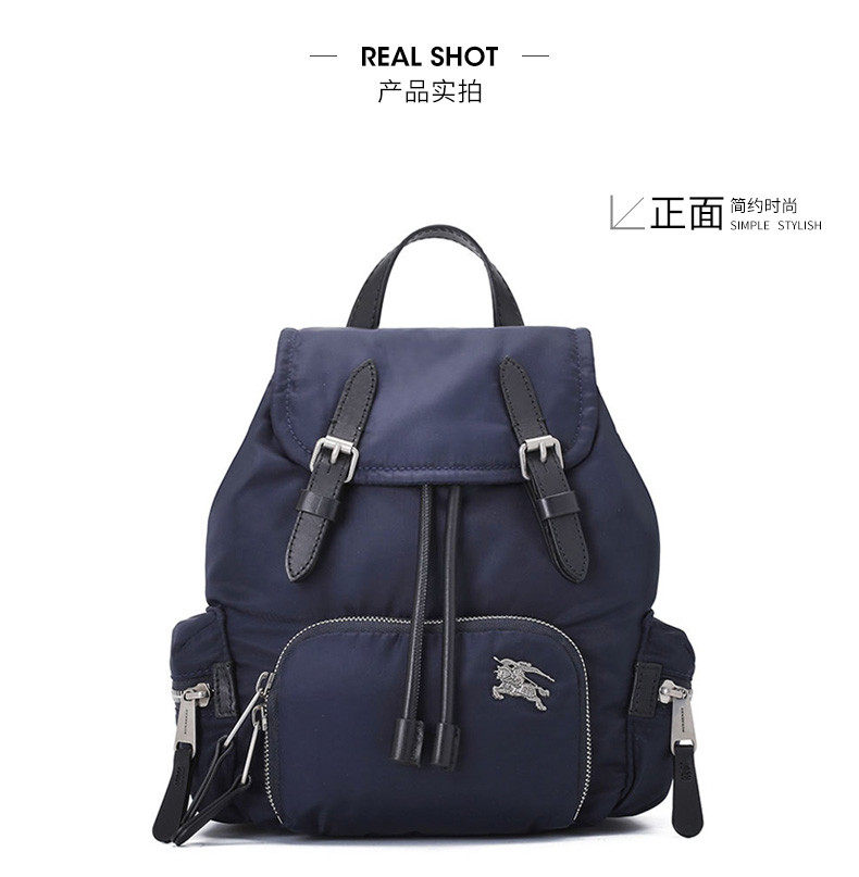 burberry/博柏利19春夏rucksack中性款式军旅双肩包马术