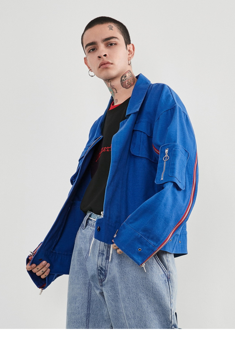 【inxxinxx 男士运动夹克/外套】【inxx】吴亦凡明星同款潮牌时尚运动