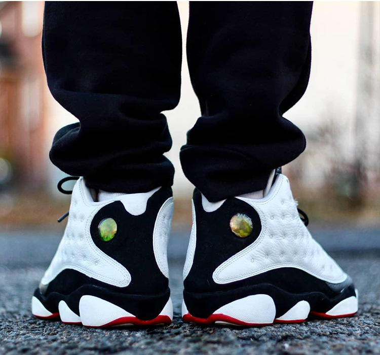 air jordan 13 he got game aj13 黑白 熊猫 女子 运动 休闲 篮球鞋