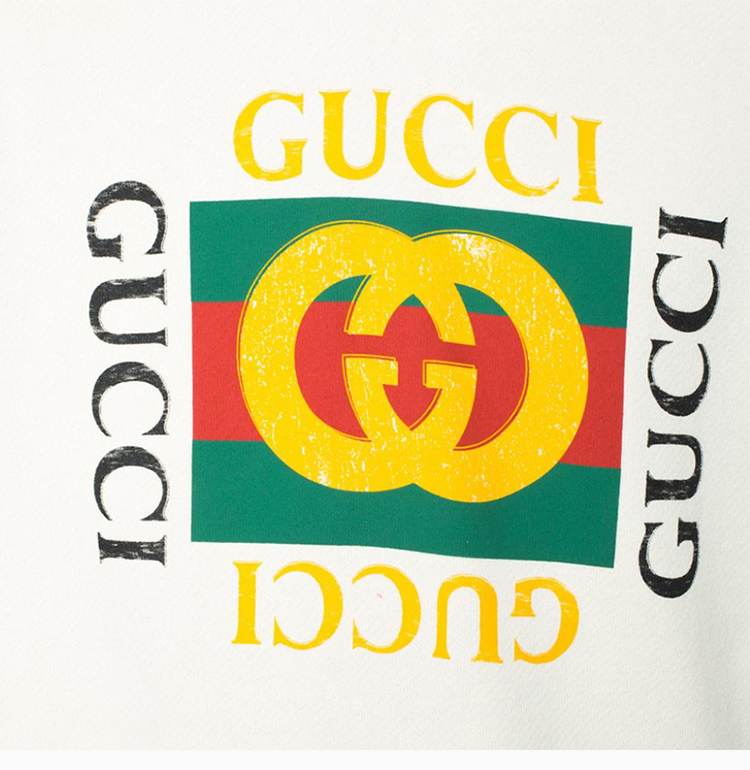 【包税】gucci 古驰 男士纯棉经典logo印花时尚休闲连帽长袖卫衣