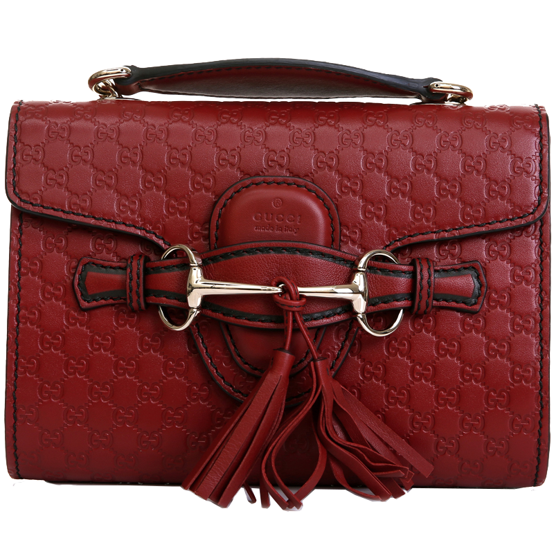 gucci/古驰 女士牛皮马蹄扣流苏链条包斜挎包 449636 bmj1g 1000