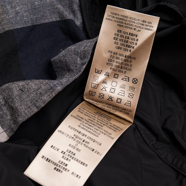 burberry/博柏利burberrylondon,england系列男士风衣聚酯纤维可拆卸