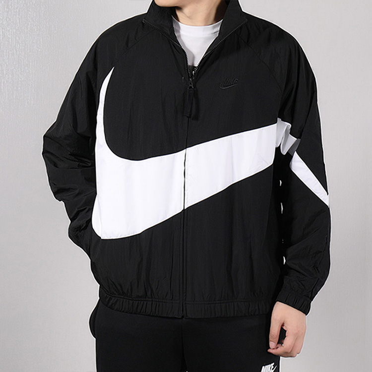 nike/耐克19春夏男款潮流大勾风行者nike swoosh休闲外套 ar3133-010