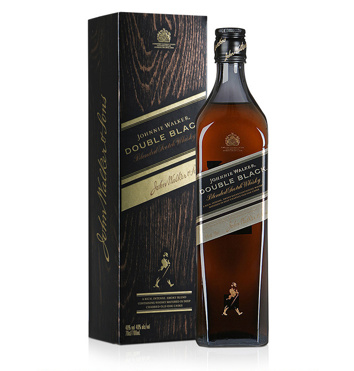 尊尼获加醇黑700ml 苏格兰调配型威士忌原装进口洋酒