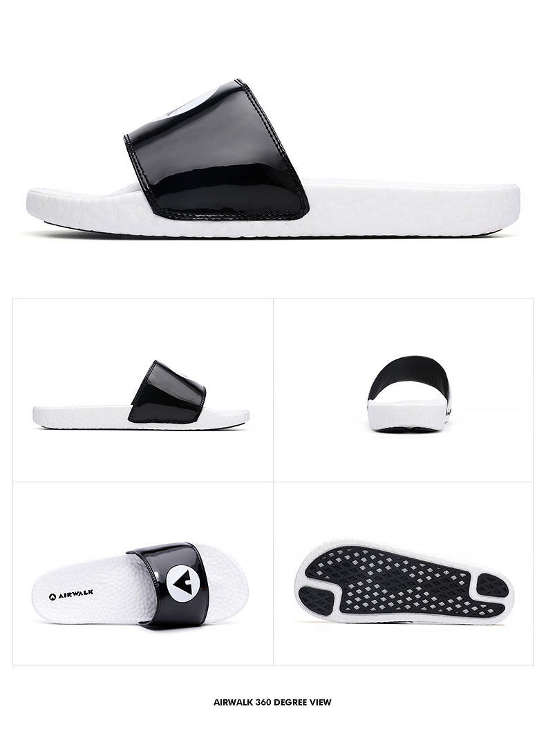 airwalk 19年夏季 休闲户外拖鞋 潮流百搭软底凉拖 aw192m70ec05